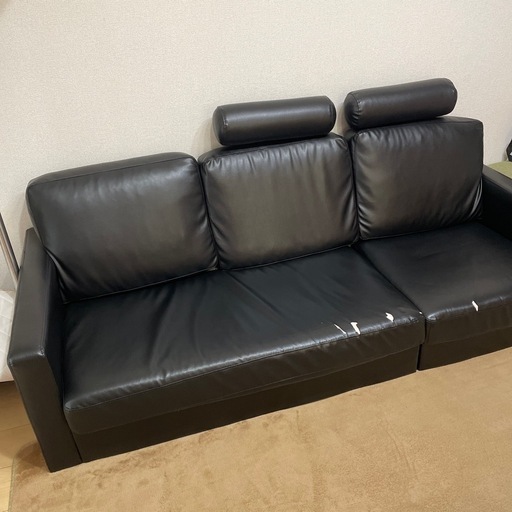 ソファ！オットマン付き