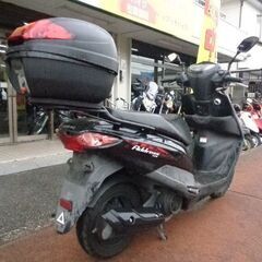 NO.5130　アドレス１２５　４サイクルエンジン　FⅠ車　　ブラックの画像