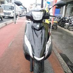 NO.5130　アドレス１２５　４サイクルエンジン　FⅠ車　　ブラックの画像