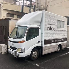 ★コンパクトな移動理美容車です。