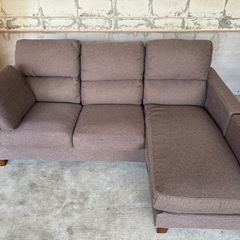 美品 中古 カウチソファ 3人掛け