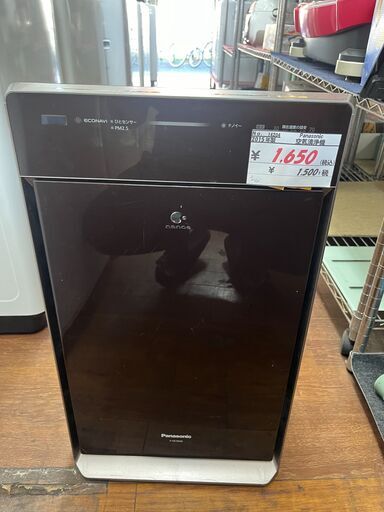 リサイクルショップどりーむ天保山店　No14204　空気清浄機　Panasonic　2015年製　大量入荷
