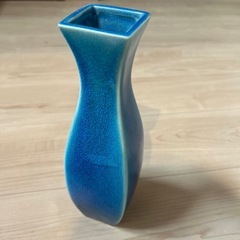 清水焼 花器 富田洛山の画像