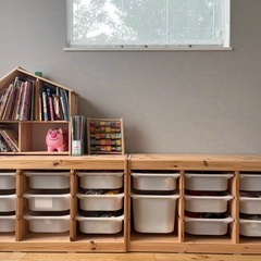 【お取引中】IKEA トロファスト 2個