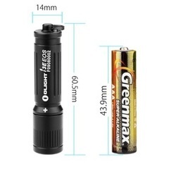 OLIGHT オーライト　i3E EOS　キーライト　単4サイズで高照度　2個セット　防犯・防災・交通事故防止　未開封新品の画像