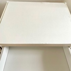 キッチンラック　レンジ台　ホワイトの画像