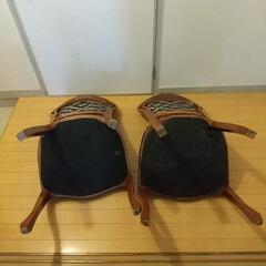 (値下げ)ダイニングチェア(ジャンク)　2脚の画像