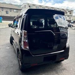 商談が成立しました😊広島　２３年式　AZワゴン　カスタム　車検費用込み　ナビ　テレビ　レザーシートカバー　スマートキー２個　の画像