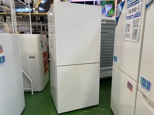 【愛品館八千代店】TWINBIRD　2019年製　2ドア冷凍冷蔵庫　HR-E911①