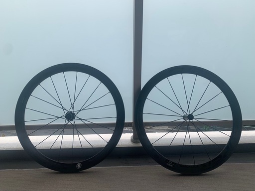 【受け渡し予定者決定】スーパーチーム　カーボンホイール　50mm  クリンチャー　シマノ11s