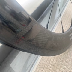 【受け渡し予定者決定】スーパーチーム　カーボンホイール　50mm  クリンチャー　シマノ11sの画像