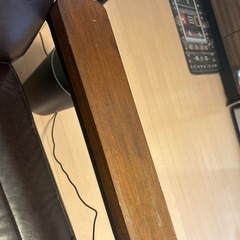傷･汚れに強い合成皮革 2人用ソファ(Nシールド ステイン2KD DBR)
の画像