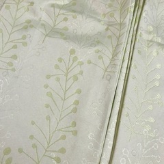 ニトリ　遮光1級・遮熱・遮音カーテン(ミスト グリーン 100X178) x2の画像