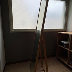 無印良品 スタンドミラーの画像