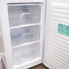 ハイアール 60L 前開き冷凍庫 JF-NU60A 2024年製  直冷式 5段階温度調節 耐熱性能天板の画像
