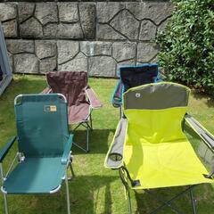 アウトドアチェア４脚（バラ売りもします）の画像