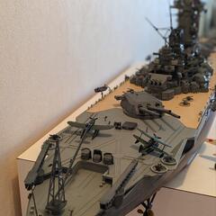 只今値下げ中13000円☺旧日本軍戦艦大和ニチモ1/200の画像