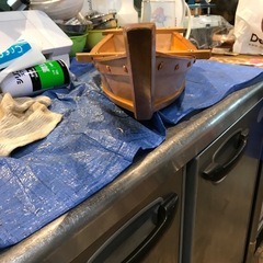 【引き取り限定】中古　舟盛り　箱なしの画像