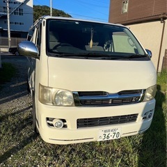 ハイエース 4WD ディーゼル　検査R6.12 29.5万キロ