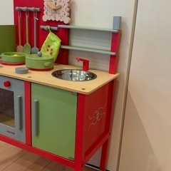 ジャノー木製ビストロキッチンの画像