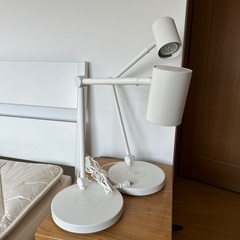 IKEA NYMANEx２ 照明ニーモーネ ワークランプ ワイヤ...