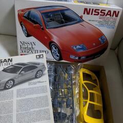 プラモデル　フェアレディＺ300ZX 開封済みの画像
