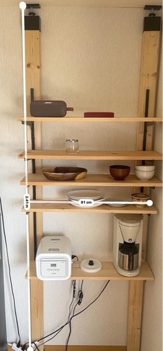 DIY 棚 食器棚