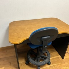勉強机椅子付き　