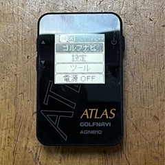 ゴルフナビATLAS AGN810K　中古動作品　現状渡しの画像
