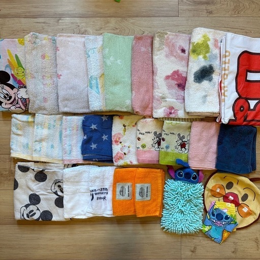 大量まとめ売り　中古タオル　バスタオル　フェイスタオル　その他