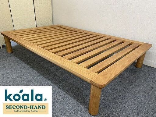 自社配送のみ コアラ ミライカスタムベッドフレーム セミダブル koala ベッドフレームのみ コアラマットレス 中古