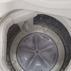 SHARP 2022年製 5.5㎏全自動洗濯機 ES-GE5Fの画像