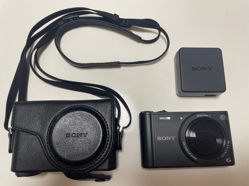 【受付終了】SONY(ソニー) デジタルカメラ Cyber-shot WX350 光学20倍 ブラック DSC-WX350-B