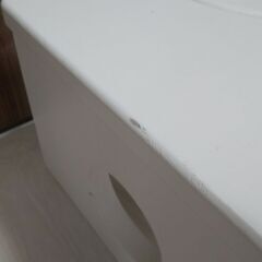 トイトレ  踏み台 折りたたみ トイレ踏み台 木製 開口部36.5cm トイレトレーニング 耐荷重80kg 子供 ステップ 補助台 天然木 ホワイトの画像