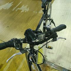 自転車 クロスバイク LASSIG  700C ブラックの画像