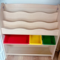 絵本棚 おもちゃ収納棚
