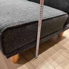 LOWYA開閉式3名がけソファーの画像