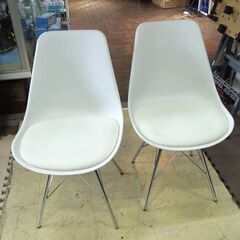 ダイニングセット スクエアテーブル+イス2脚 ホワイト シンプルデザイン 白い家具 札幌市東区 新道東店の画像