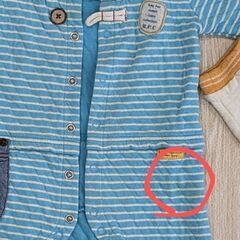 80センチ　冬物３着の画像