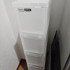 【お取引確定しました】プラスチック4段ボックス