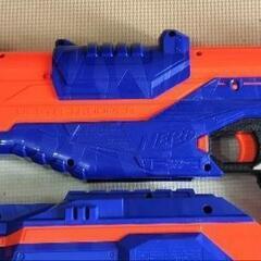 ナーフ銃2台セットおもちゃの画像