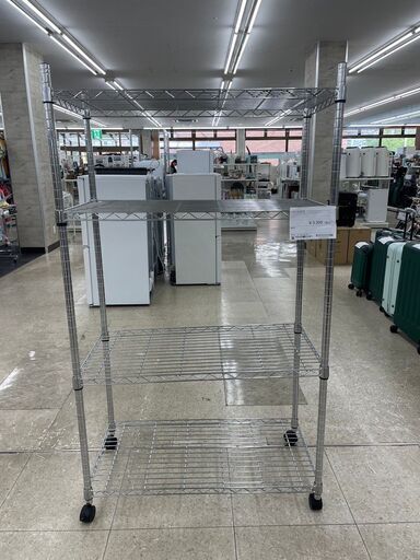 ★ジモティ割あり★  スチールラック  H159×D45×W90 クリーニング済み TJ8287