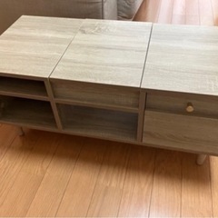 ドレッサー テーブル 木目調 化粧台 机の画像