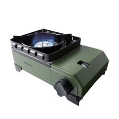 【新品】イワタニ カセットフー タフまるJr. カセットこんろ CB-ODX-JR オリーブの画像