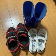 16cm 長靴 中古 運動靴 上靴 アンパンマン 子供靴 キッズ...