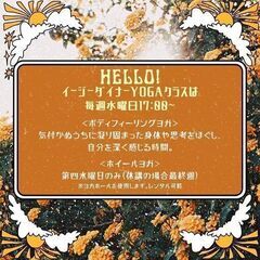 ホイールヨガも体験できる！ボディフィーリングヨガ☆の画像