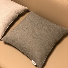 【半額以下】【未使用品】フランネルソファ　クッション　45✖️45 ２個セット(バラ売り可)の画像