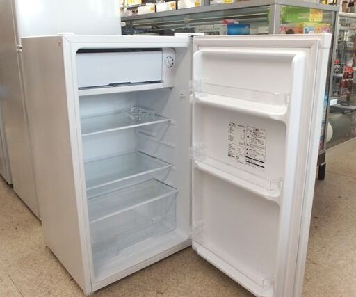 1ドア冷蔵庫 92L 2023年製 JR092ML01WH MAXZEN 90Lクラス ホワイト ☆ 札幌市 北区 屯田