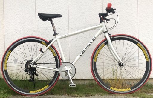 シボレー700Cクロスバイク 外装6段変速 カスタム車