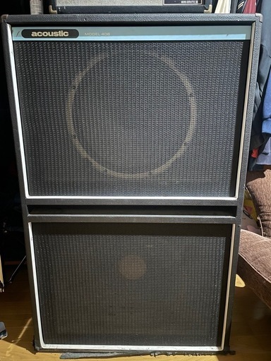 acoustic ベースアンプ　キャビネット 半ジャンク